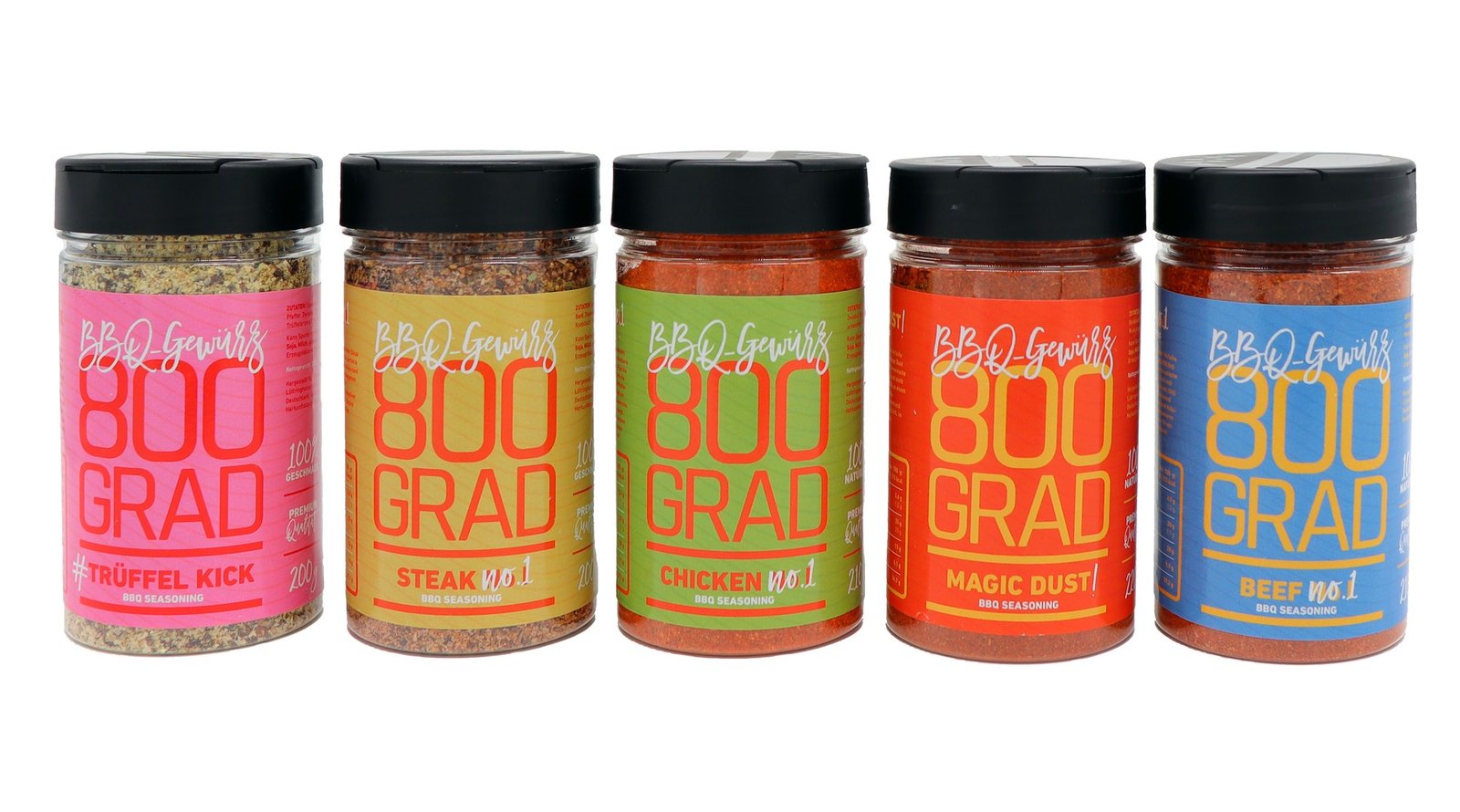 Grillardor & 800 GRAD – BBQ-Gewürze